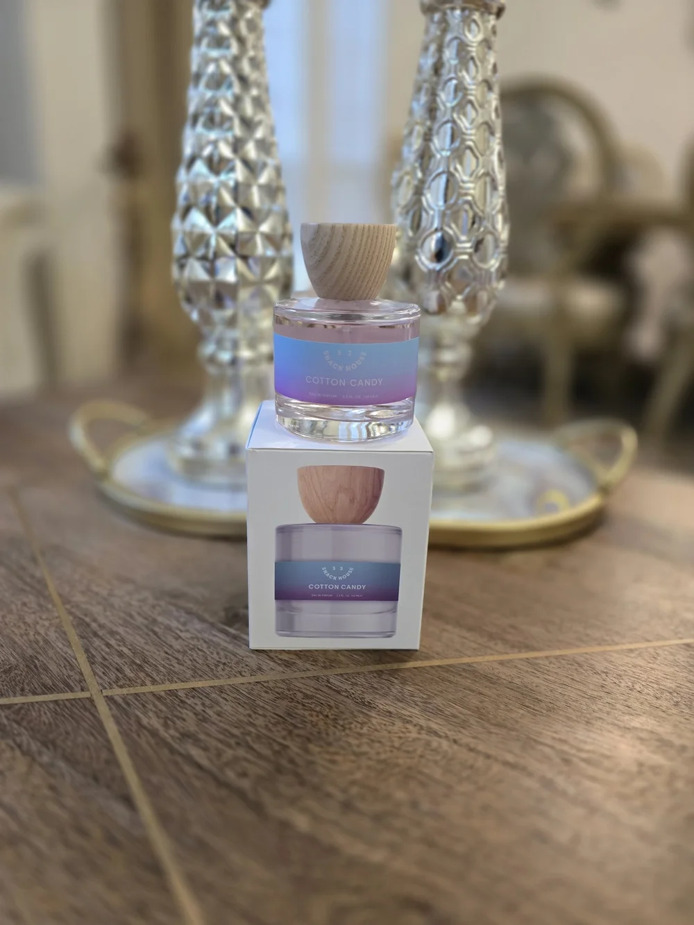Cotton Candy Moisturizing Body Oil — Pink